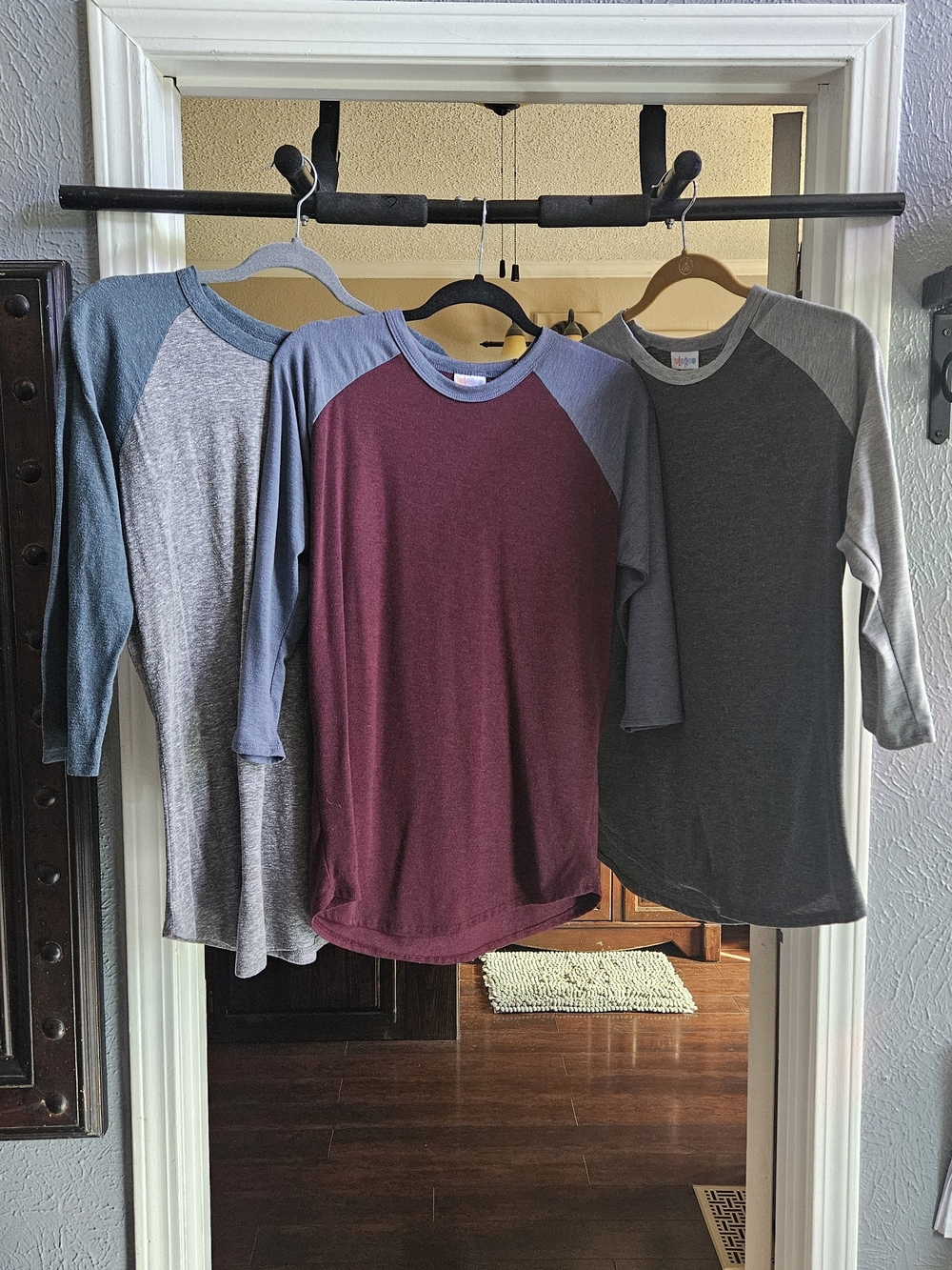 3 LulaRoe "Randy" Ragland Tees Size Medium